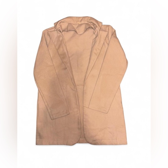 Jackets & Blazers - Women's Tan Open Front Coat